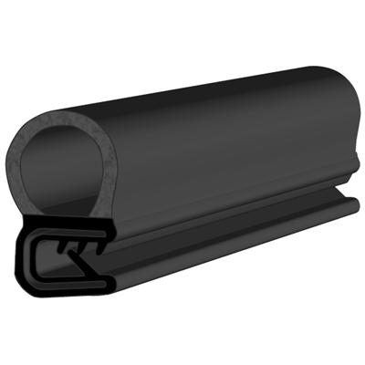 20 x 15 Black EPDM Door Profile