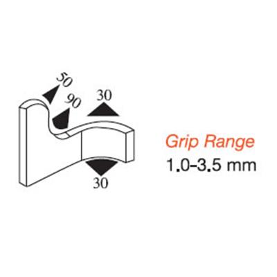 22 x 11 Black EPDM Boot Seal Profile