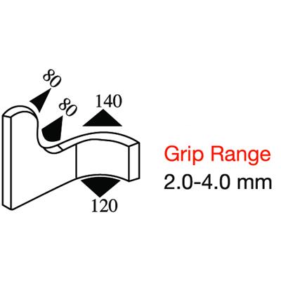 16 x 20.8 PVC - EPDM Sealing Profile