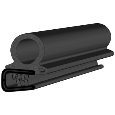 15.6 x 22 PVC - EPDM Sealing Profile