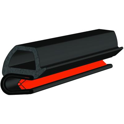 13.6 x 16 PVC - EPDM Sealing Profile