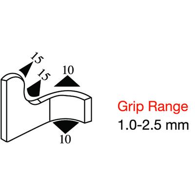10 x 7.6 PVC Profile