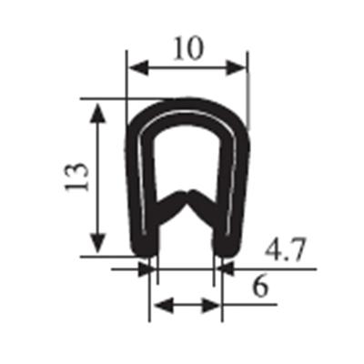 13 x 10 PVC Profile