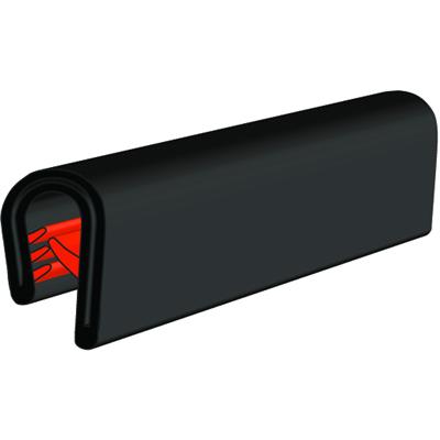 13.5 x 10.2 PVC Profile Black
