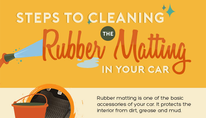 Steps in Cleaning your Cars Rubber Matting