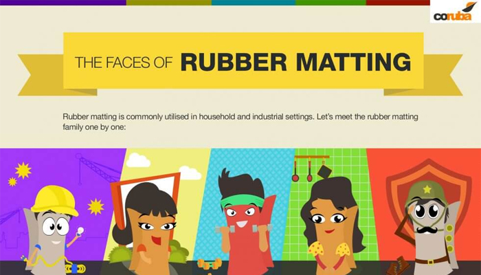 The Faces of Rubber Matting