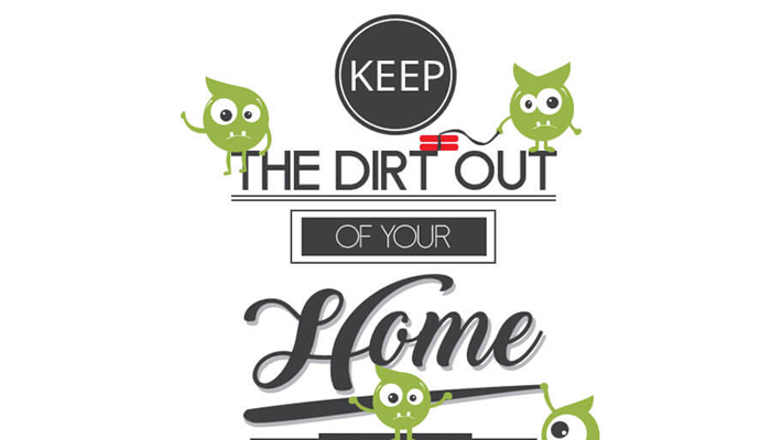 Keep the Dirt out of your home with Rubber Entrance Matting