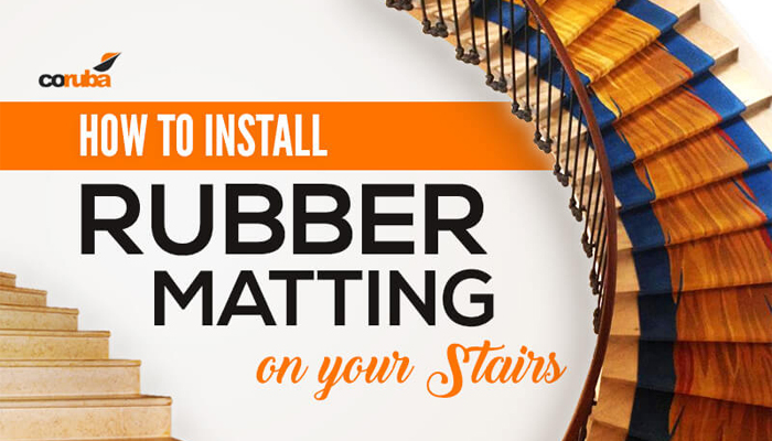How to Install Rubber Matting on your Stairs