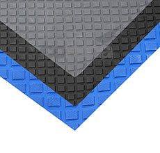 Rhombus' Diamond Rubber Matting