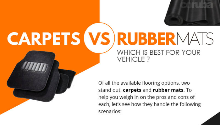 Carpets vs. Rubber Mats: Which is Best for Your Vehicle?