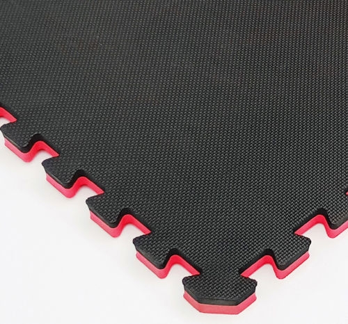 KwikMMA - Connectable Red / Black EVA Mats
