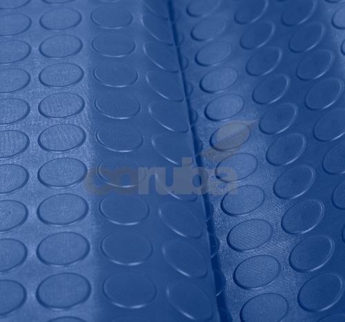 Circular Stud Coin Pattern Rubber Matting
