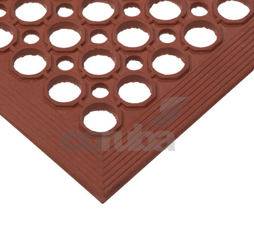 Swarf Catching Workstation Mats - Ramped Edge
