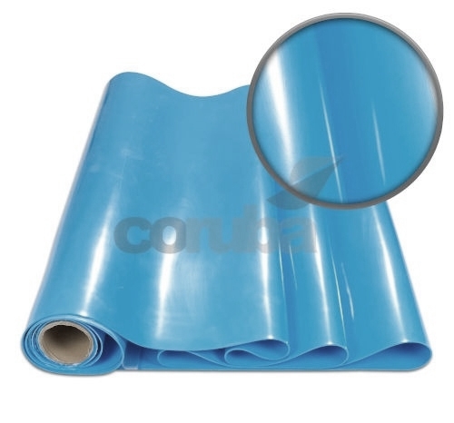 Blue FDA Approved & EU1935/2004 Compliant Nitrile Rubber 60° Shore