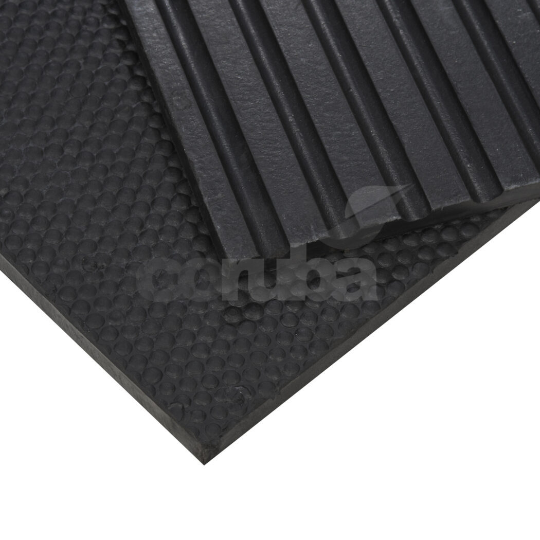 Hammered Rubber Stable Mats