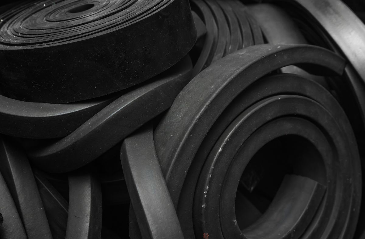 rubber strips