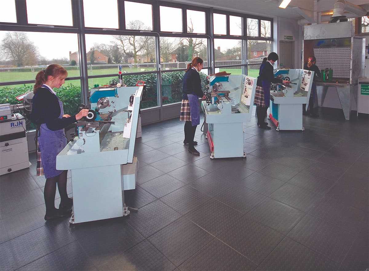 EcoTile School Classroom Flooring