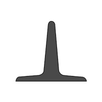 T60 UC Rubber Cleat