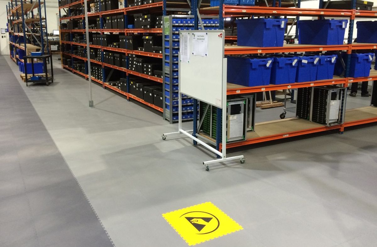 Image of anti-static matting.