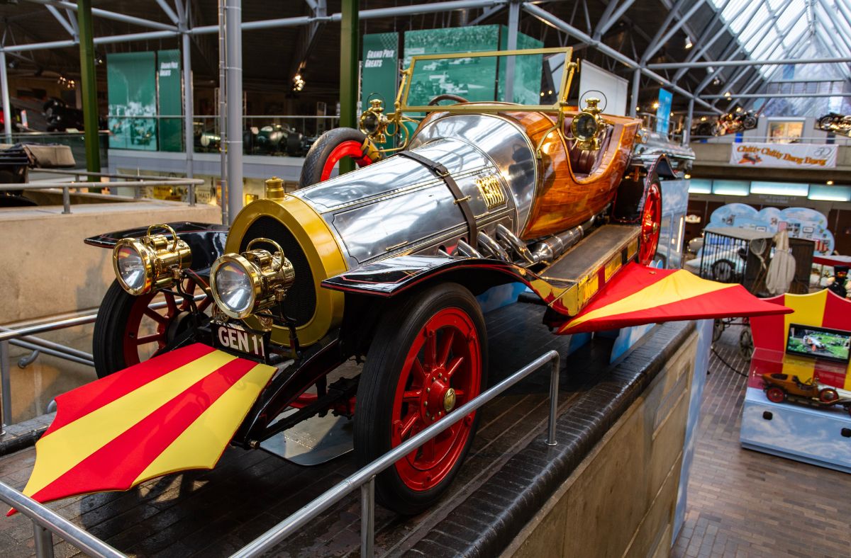 Image of Chitty Chitty Bang Bang car.