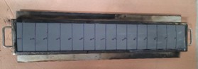 Rubber sample before test