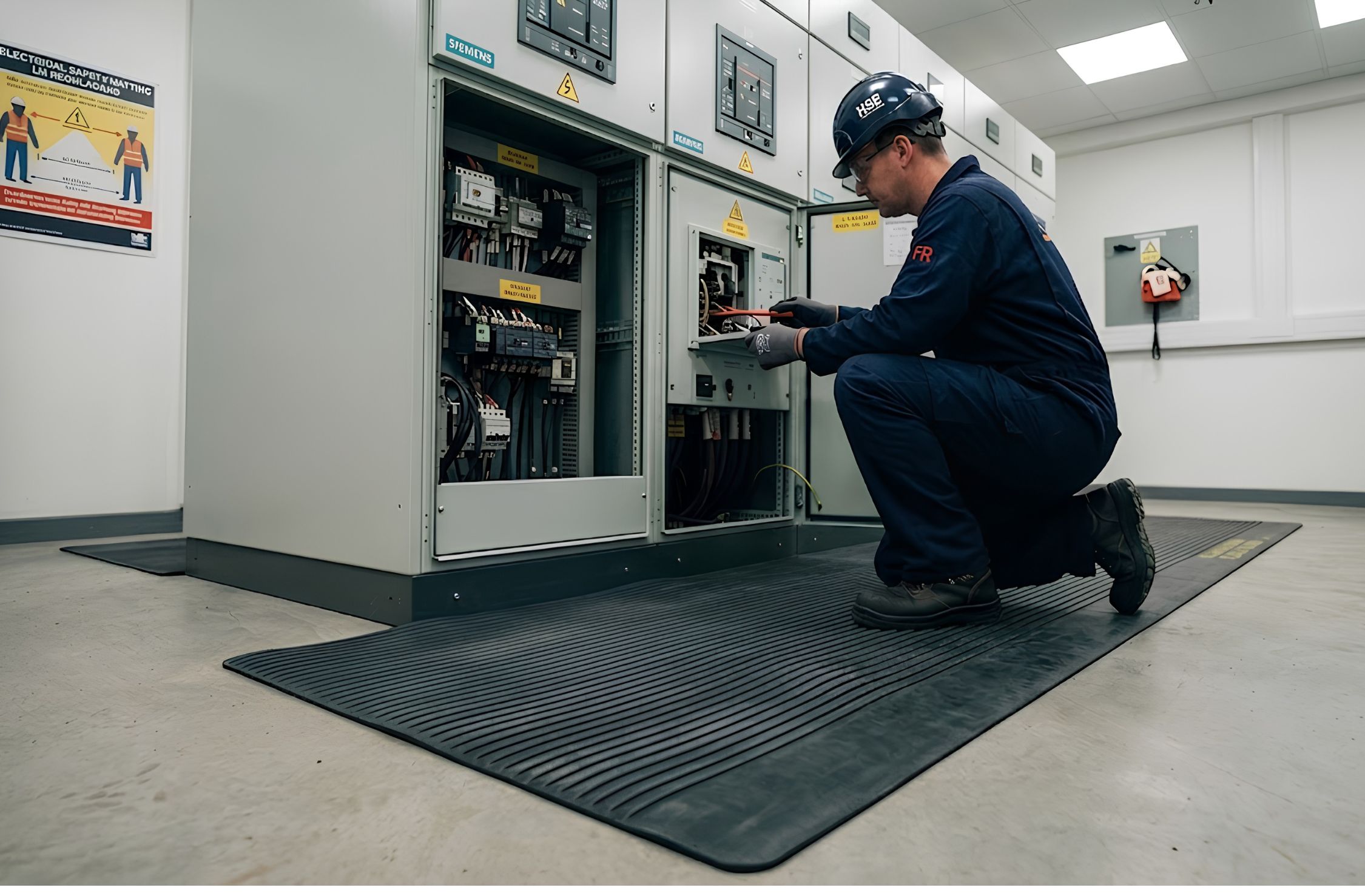 Rubber Matting for Electrical Safety What UK Regulations Require