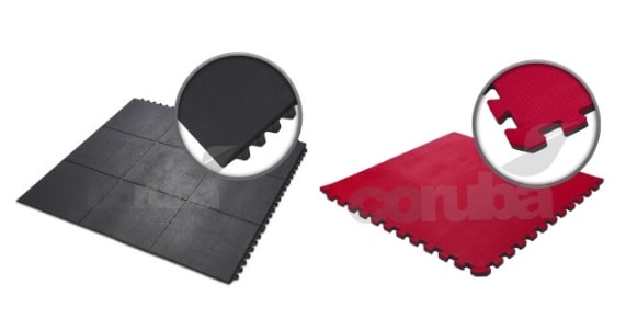 Rubber flooring