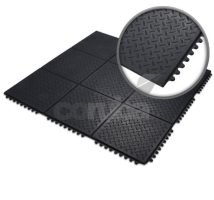 Checker Plate Connectable Rubber Safety Mats
