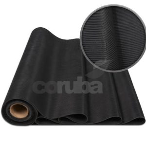Fine Ribbed Rubber Runner Matting