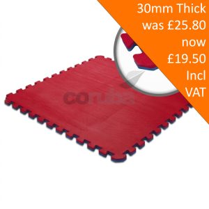 KwikMMA 30mm Thick Connectable Red Blue