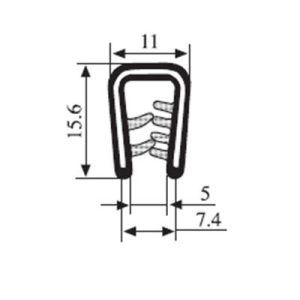 15.6 x 11 PVC Profile