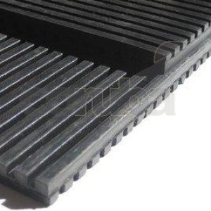 Black Anti-Vibration Mat Neoprene/SBR Blend55 shore°