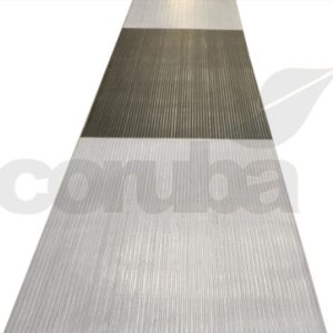 Broad-Ribbed Social Distancing Walkway Matting