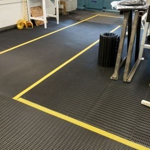 Vynagrip Plus matting on floor
